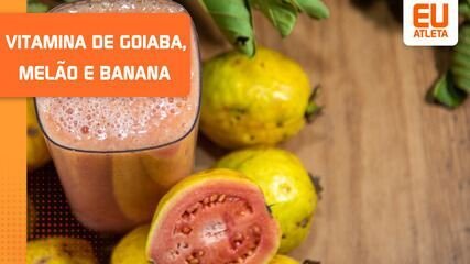 Nutricionistas ensinam a fazer vitamina de goiaba com melão e banana