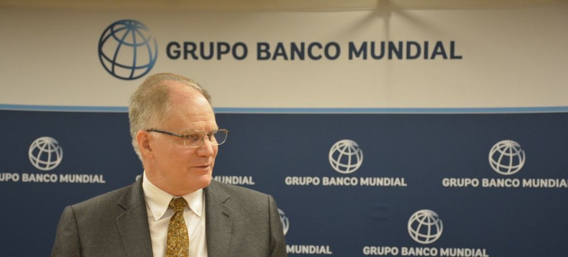 O economista-chefe do Banco Mundial para a América Latina e o Caribe, William Maloney O economista-chefe do Banco Mundial para a América Latina e o Caribe, William Maloney