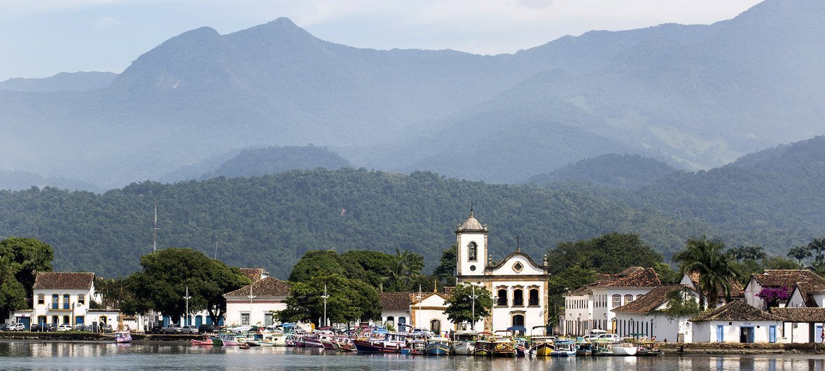 Cidade de Paraty, no Brazil Cidade de Paraty, no Brazil