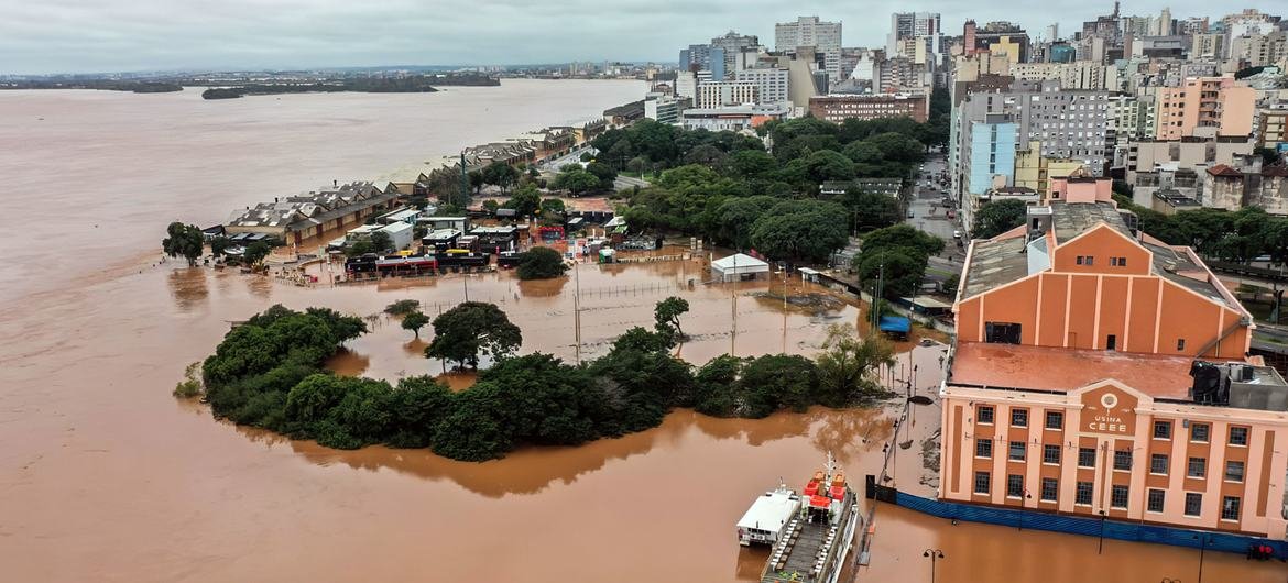 Cidade de Porto Alegre, estado do Rio Grande do Sul, Brasil.